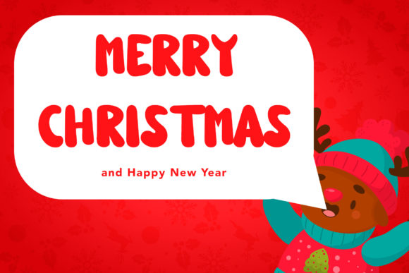 Classic Christmas Font - Preview 1