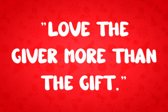 Classic Christmas Font - Preview 6