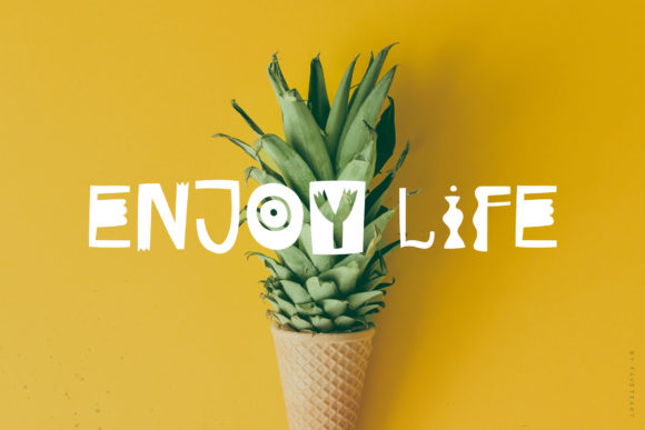 Collagio Font PNG with transparent background - Preview 3