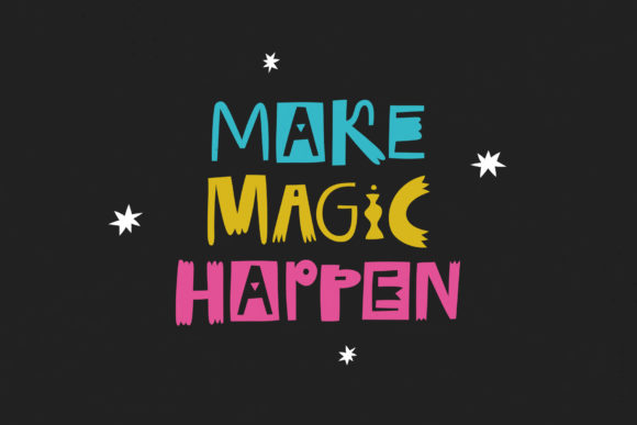 Collagio Font PNG with transparent background - Preview 4