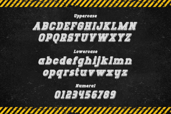 Dirty Drags Font font preview - 1