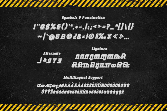 Dirty Drags Font font preview - 2