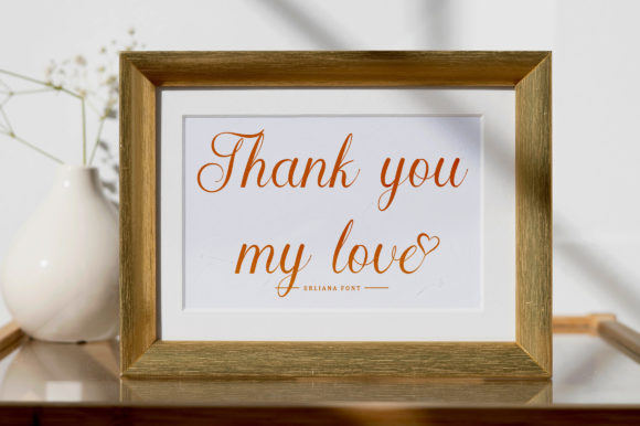 Erliana Font PNG with transparent background - Preview 5