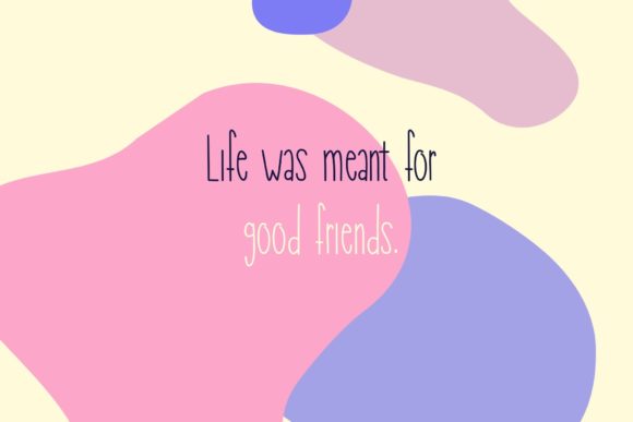 Everly Font PNG with transparent background - Preview 3
