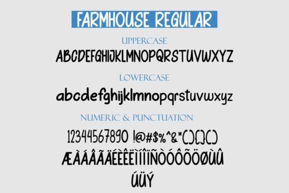 Farmhouse Font - Preview 1