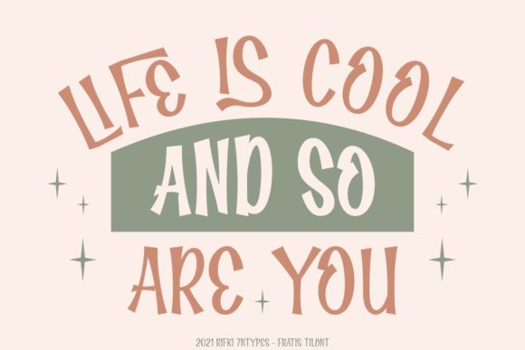 Fratis Tilont Font PNG with transparent background - Preview 2