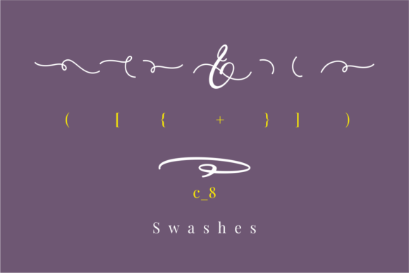 Glowing Amethyst Font - Preview 5