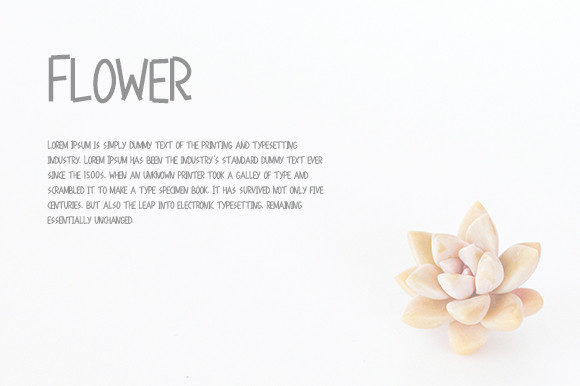 Hand Crush Font - Preview 3