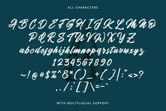 Hockie Script Font PNG with transparent background - Preview 2