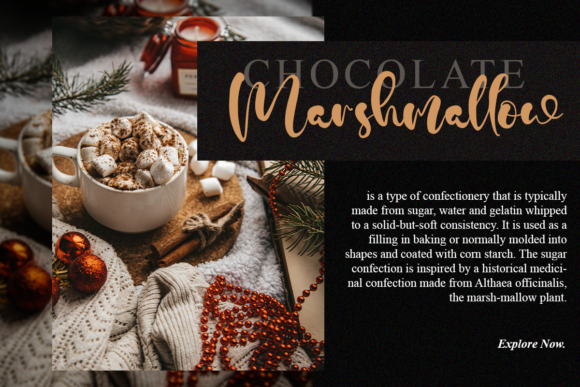 Hot Cocoa Font - Preview 2