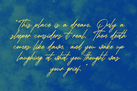 Jillstone Font font preview - 1