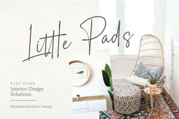 Linature Font PNG with transparent background - Preview 4