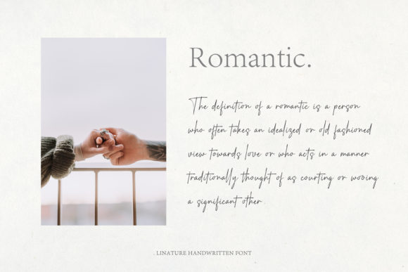Linature Font PNG with transparent background - Preview 6