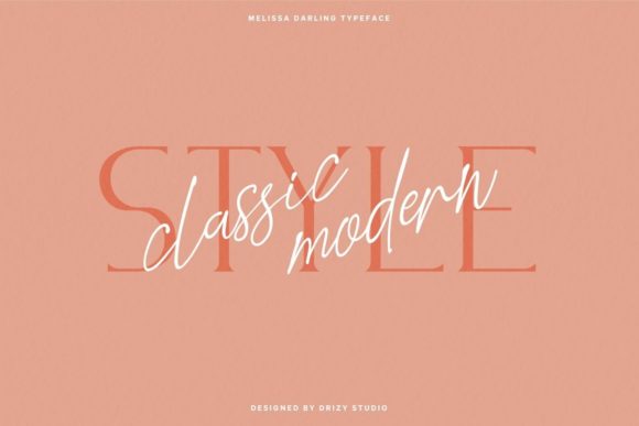 Mellissa Darling Font PNG with transparent background - Preview 4