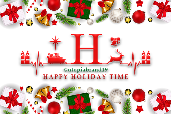Monogram Christmas Ornament Font PNG with transparent background - Preview 1