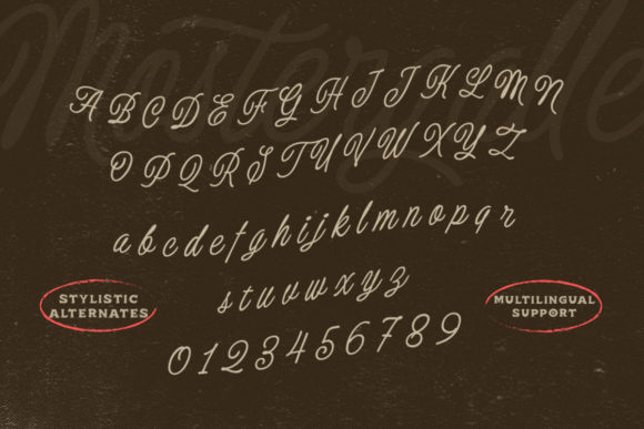 Mostergalle Font PNG with transparent background - Preview 4
