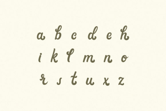 Nice Human Font PNG with transparent background - Preview 2