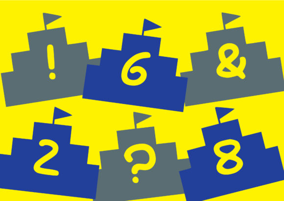 Play Castle Font PNG with transparent background - Preview 2