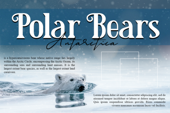 Polar Sheep Font PNG with transparent background - Preview 2
