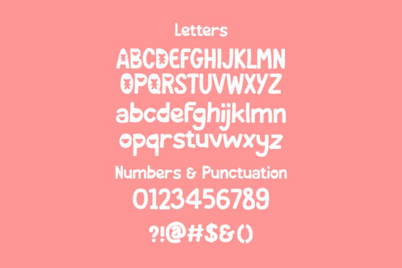 Seoul Bear Font PNG with transparent background - Preview 1