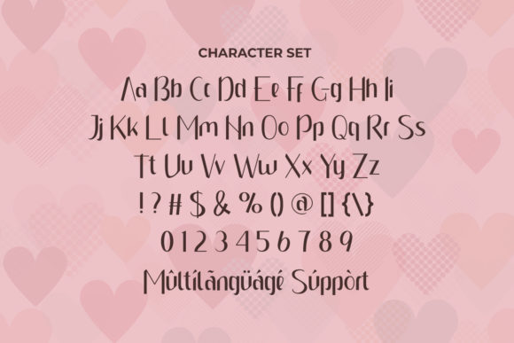 Simple Couple Font PNG with transparent background - Preview 2