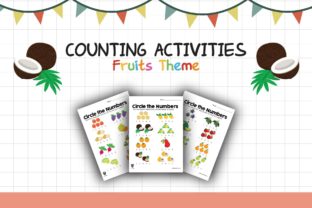 Worksheet Fruit Circle the Numbers Graphic by materialforkidsid ...