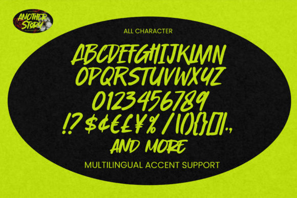 Another Story Font - Preview 5