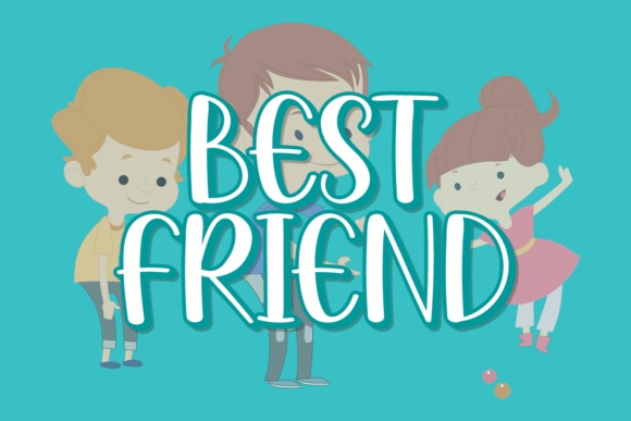 Best Friend Font - Preview 2