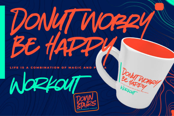 Downstairs Font - Preview 2