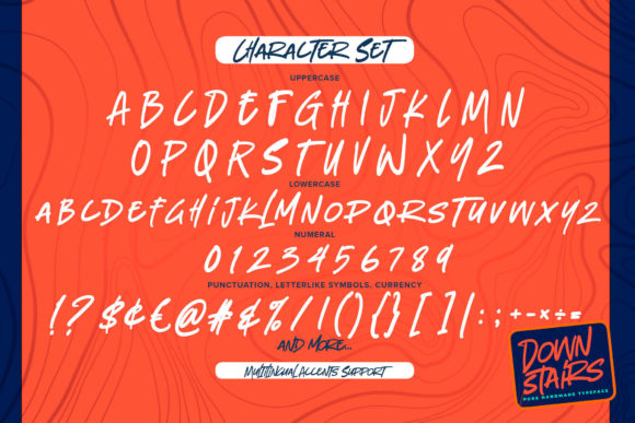 Downstairs Font - Preview 6