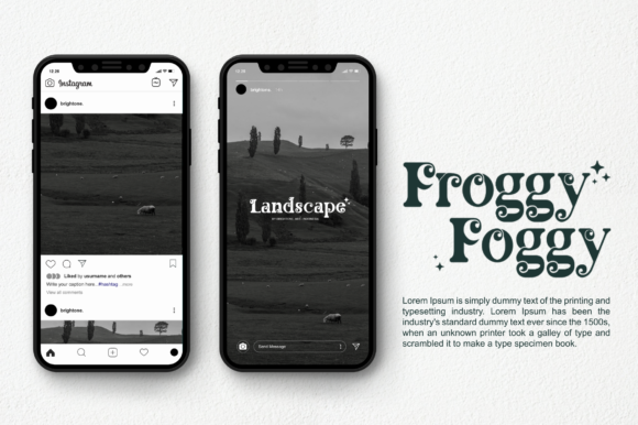Froggy Foggy Font - Preview 5