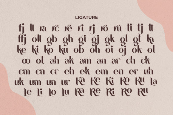 Hollanburg Font PNG with transparent background - Preview 6