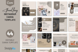 Jewellery Instagram Canva Template