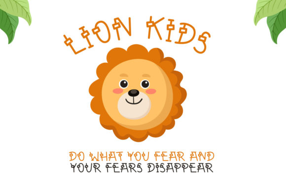 Kawaii Animal Font PNG with transparent background - Preview 1