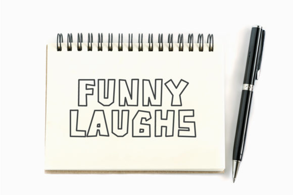 Kids Funny Font PNG with transparent background - Preview 1