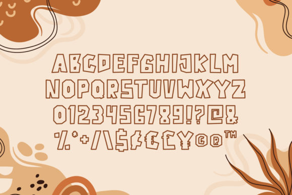 Kids Funny Font PNG with transparent background - Preview 2