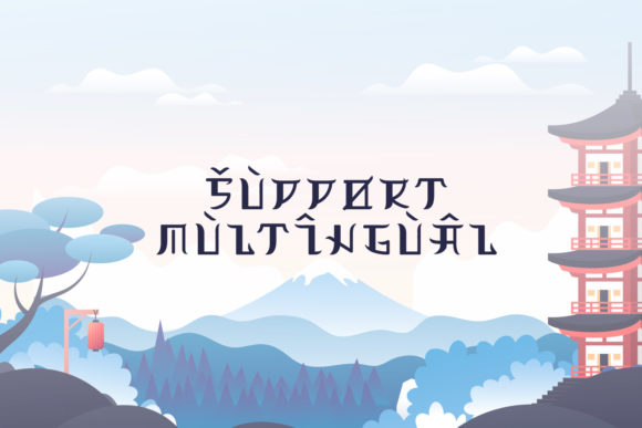 Kingdom Rising Font PNG with transparent background - Preview 2