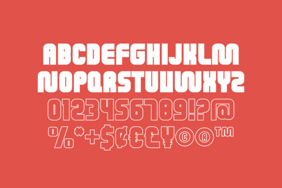 Luminaire Font font preview - 4