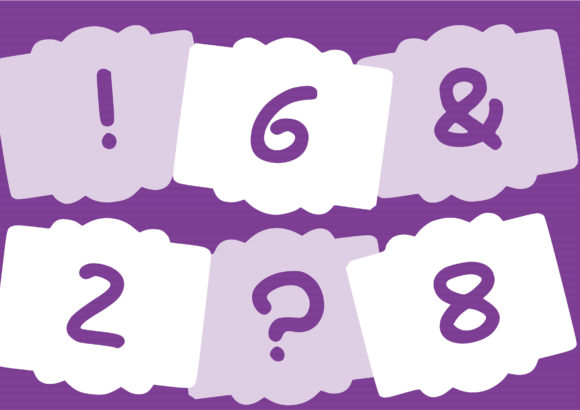 Play Fancy Frame Font PNG with transparent background - Preview 2