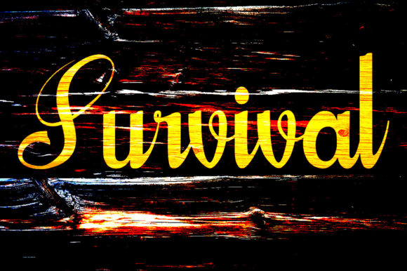 Red Ginger Font PNG with transparent background - Preview 2