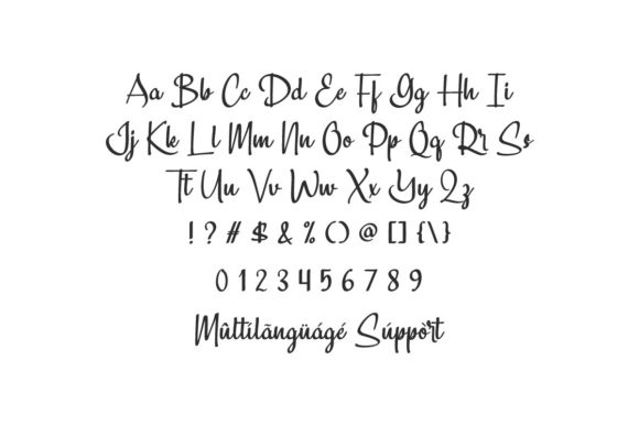 Samosa Font PNG with transparent background - Preview 3