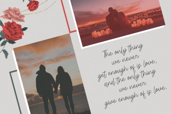 She Lovely Font PNG with transparent background - Preview 2