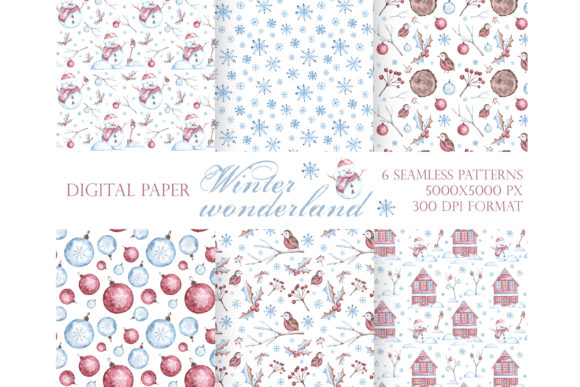 Snowman Christmas Seamless Pattern. Grafik Papier-Muster Von sabina.zhukovets