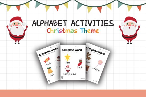 Worksheet Christmas Complete Word