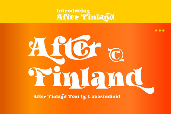 After Finland Font - Preview 2