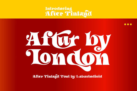 After Finland Font - Preview 3