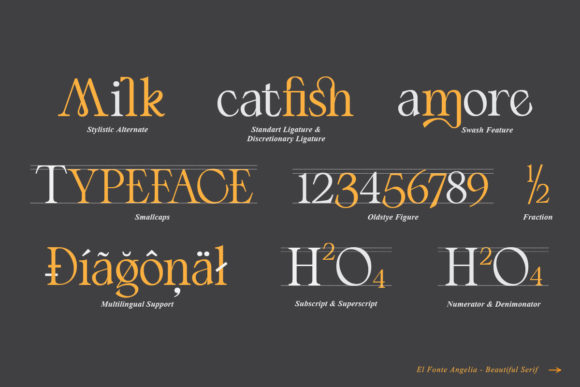 Angelia Font - Preview 2
