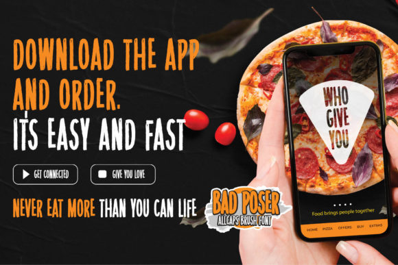 Bad Poser Font - Preview 2