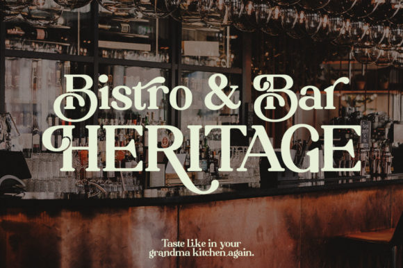 Brilors Font - Preview 1