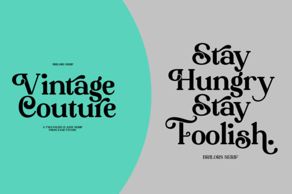 Brilors Font - Preview 2